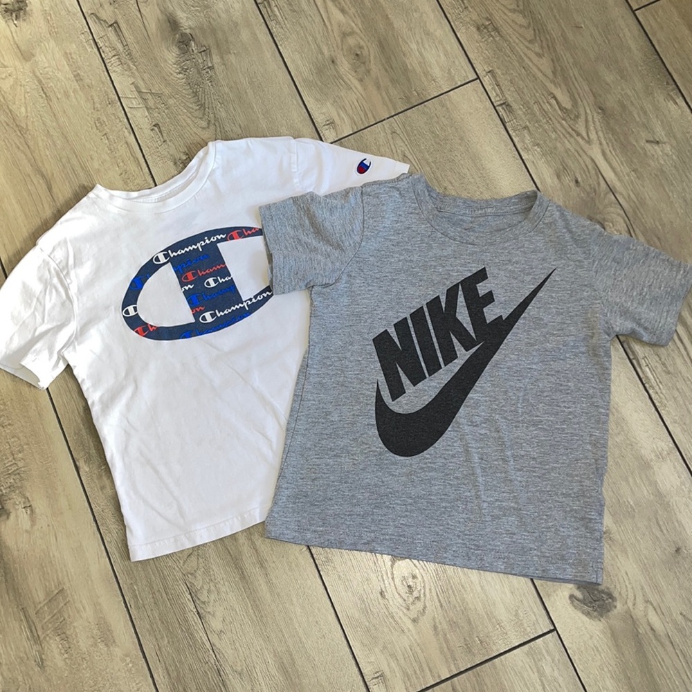 Nike / Champion Boys Bundle Shirts Size 6